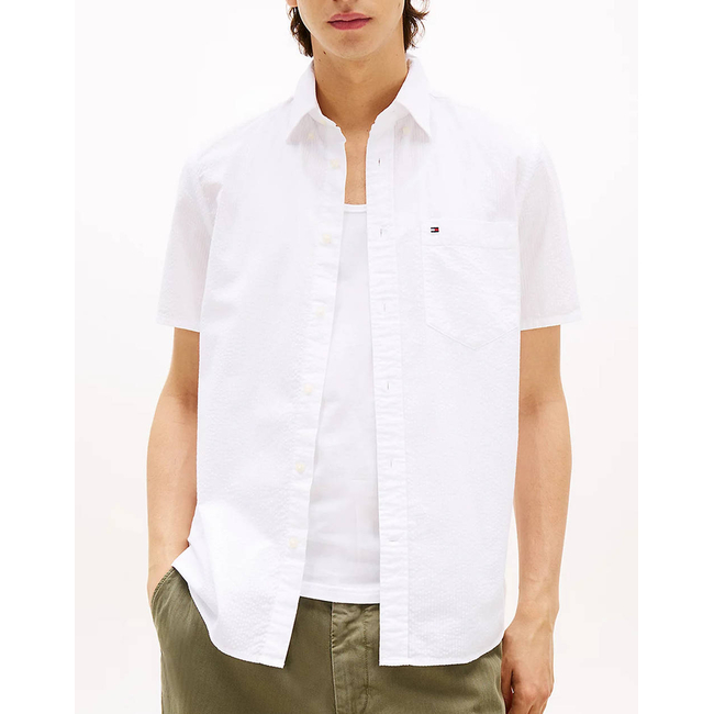 Product TOMMY HILFIGER SEERSUCKER SOLID SS RF SHIRT base image