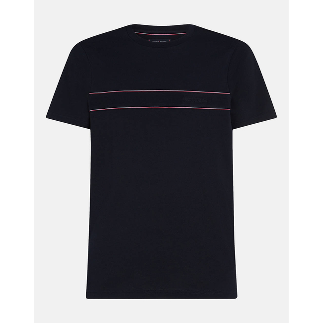 Product TOMMY HILFIGER GLOBAL STRIPE BLOCKING TEE base image