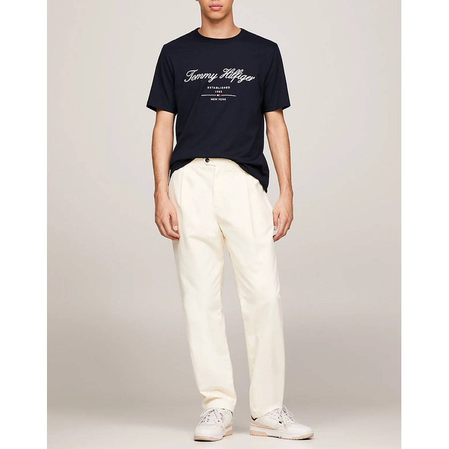 Product TOMMY HILFIGER SCRIPT LOGO TEE base image