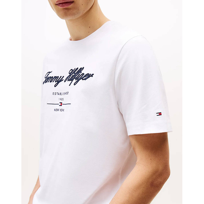Product TOMMY HILFIGER SCRIPT LOGO TEE base image