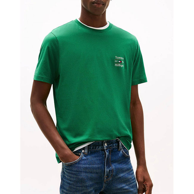 Product TOMMY HILFIGER HILFIGER STACK TEE base image