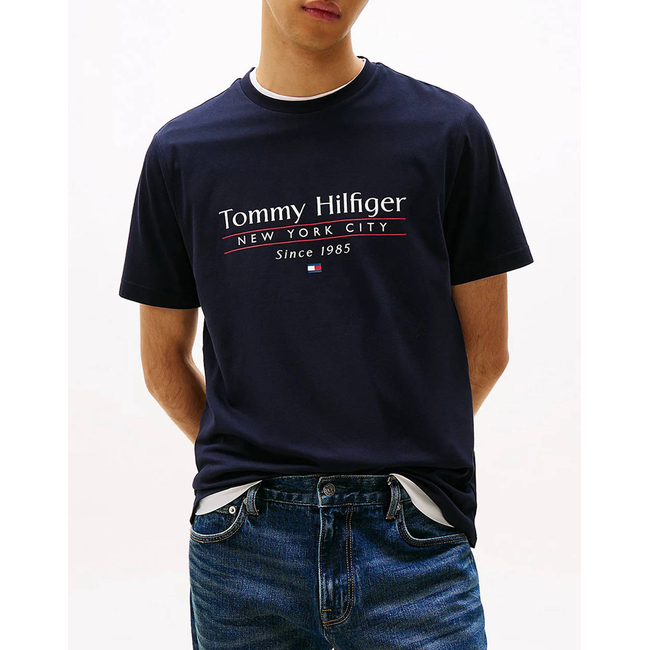 Product TOMMY HILFIGER HILFIGER CENTER STACK TEE base image