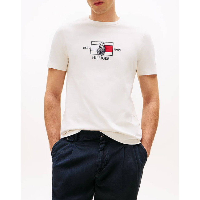 Product TOMMY HILFIGER HILFIGER FLAG SAILING TEE base image