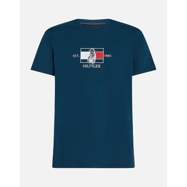 Product TOMMY HILFIGER HILFIGER FLAG SAILING TEE base image