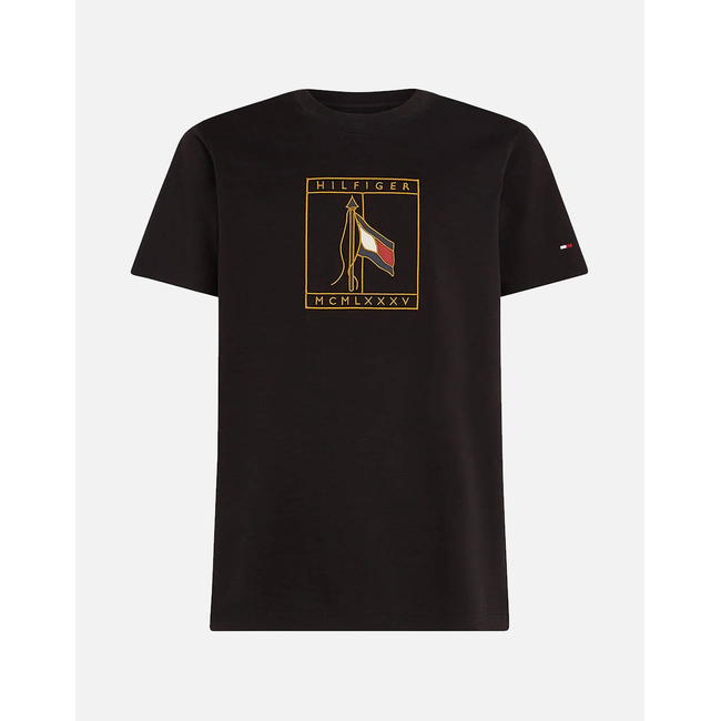 Product TOMMY HILFIGER INTERLOCK PIQUE ICON TEE base image
