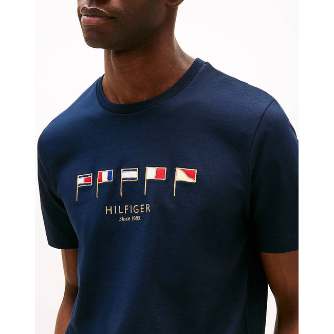 Product TOMMY HILFIGER HILFIGER MULTI FLAGS TEE base image