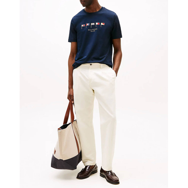 Product TOMMY HILFIGER HILFIGER MULTI FLAGS TEE base image
