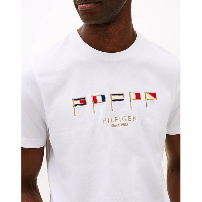 Product TOMMY HILFIGER HILFIGER MULTI FLAGS TEE base image
