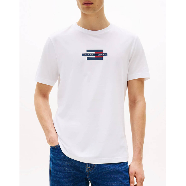 Product TOMMY HILFIGER FLAG BOX TEE base image