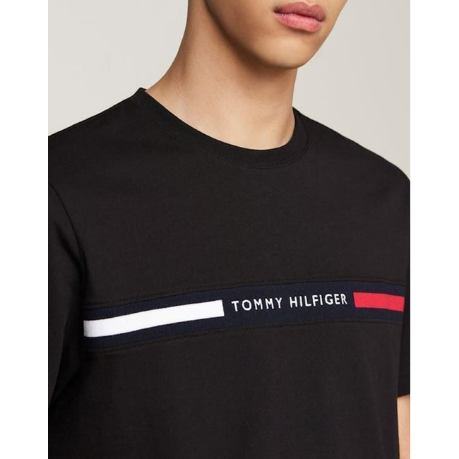 Product TOMMY HILFIGER HILFIGER CHEST INSERT TEE base image