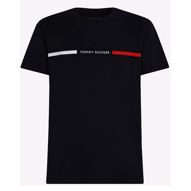 Product TOMMY HILFIGER HILFIGER CHEST INSERT TEE base image
