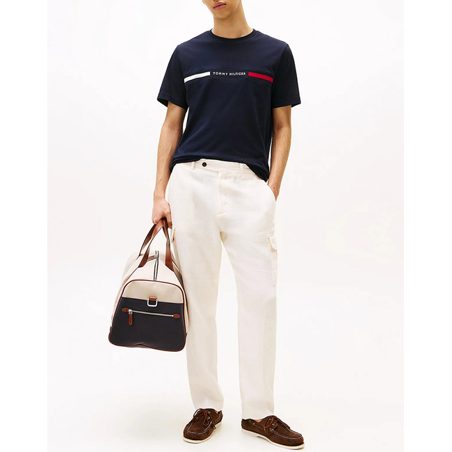 Product TOMMY HILFIGER HILFIGER CHEST INSERT TEE base image