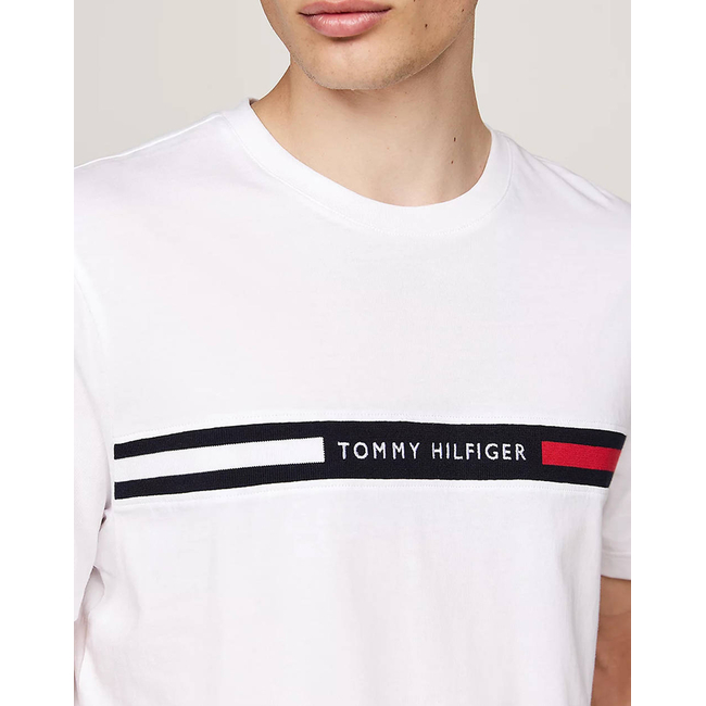 Product TOMMY HILFIGER HILFIGER CHEST INSERT TEE base image