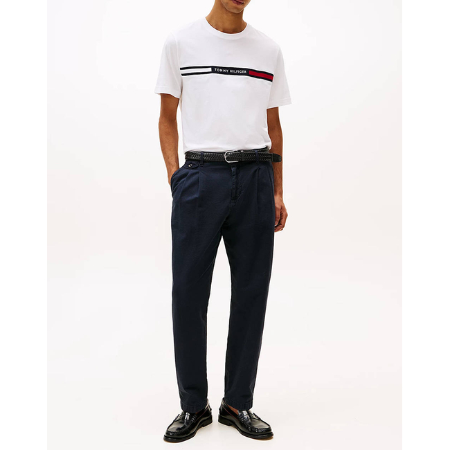 Product TOMMY HILFIGER HILFIGER CHEST INSERT TEE base image