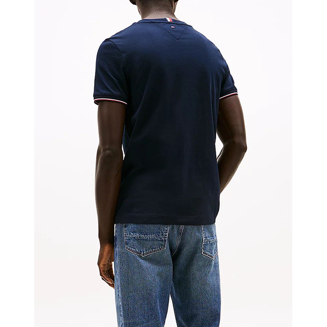 Product TOMMY HILFIGER TOMMY LOGO TIPPED TEE base image