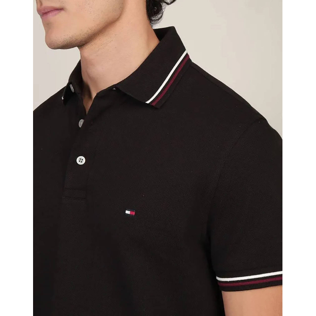 Product TOMMY HILFIGER TIPPED SLIM FIT POLO base image