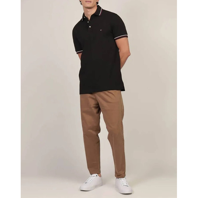 Product TOMMY HILFIGER TIPPED SLIM FIT POLO base image