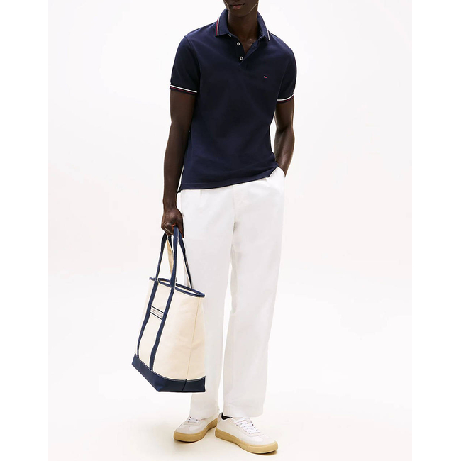 Product TOMMY HILFIGER TIPPED SLIM FIT POLO base image