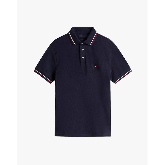Product TOMMY HILFIGER TIPPED SLIM FIT POLO base image