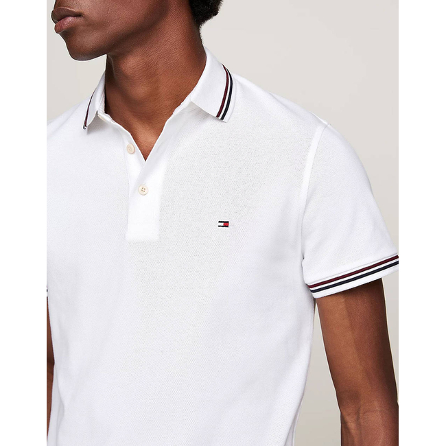 Product TOMMY HILFIGER TIPPED SLIM FIT POLO base image