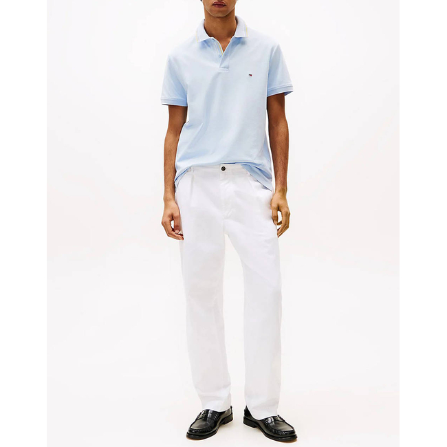 Product TOMMY HILFIGER PLACKET INTEREST REG POLO base image