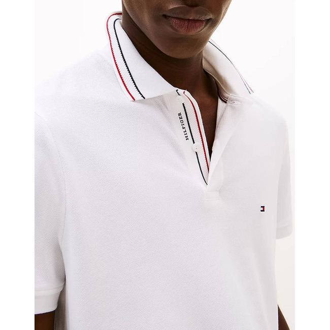 Product TOMMY HILFIGER PLACKET INTEREST REG POLO base image