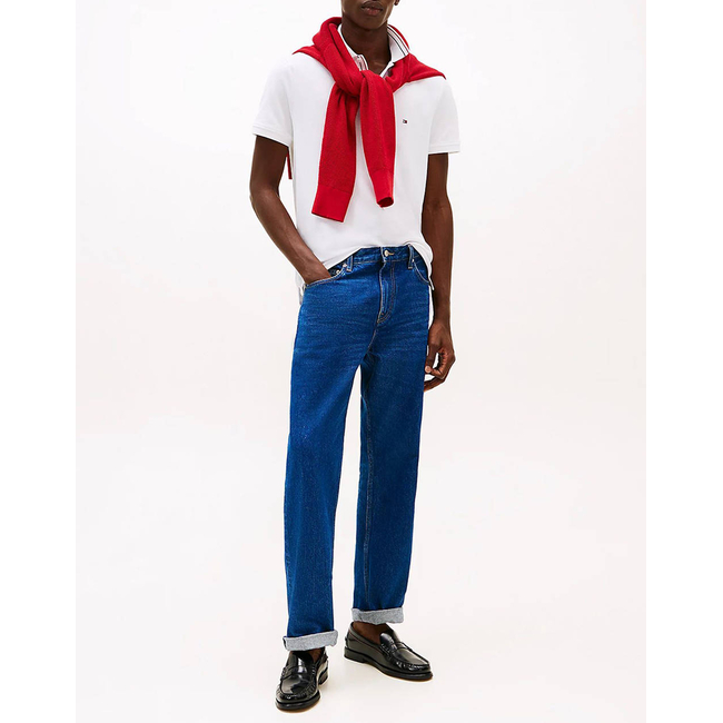 Product TOMMY HILFIGER PLACKET INTEREST REG POLO base image