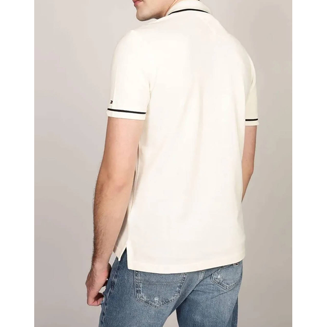 Product TOMMY HILFIGER OPEN COLLAR TIPPED POLO base image