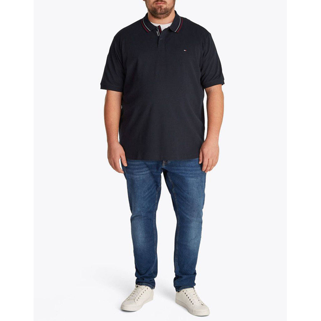 Product TOMMY HILFIGER BT-PLACKET INTEREST REG POLO-B base image