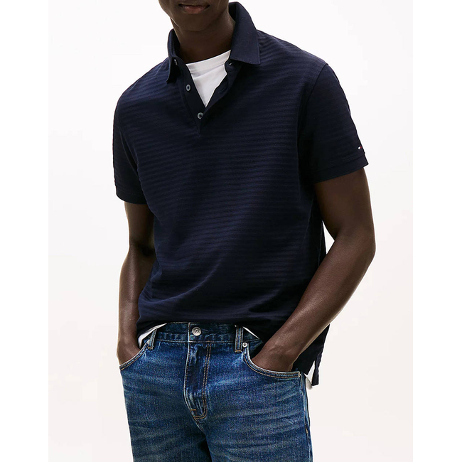 Product TOMMY HILFIGER DC TONAL TEXTURE STP POLO base image