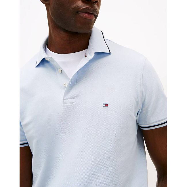 Product TOMMY HILFIGER TIPPED SLIM FIT SEASONAL POLO base image