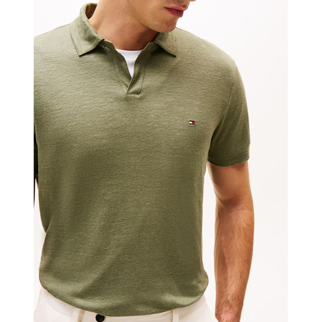 Product TOMMY HILFIGER PURE LINEN REG POLO base image