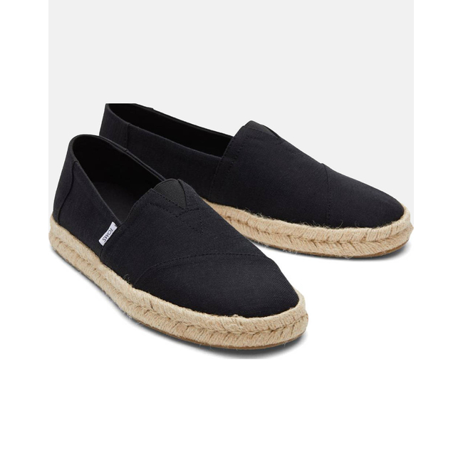 Product TOMS BLK RCLD CTN SLB WVN MN ALPROP  ESP base image