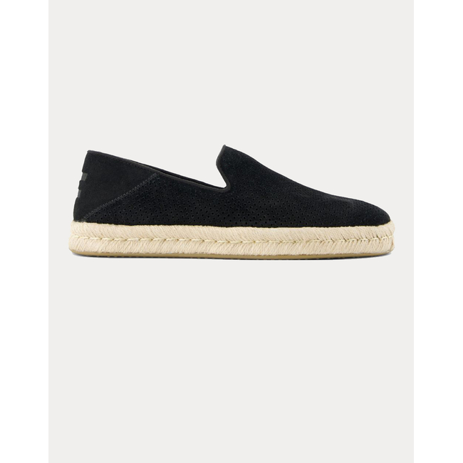 Product TOMS BLK DMND PERF SUDE MN SANTGO ESP base image