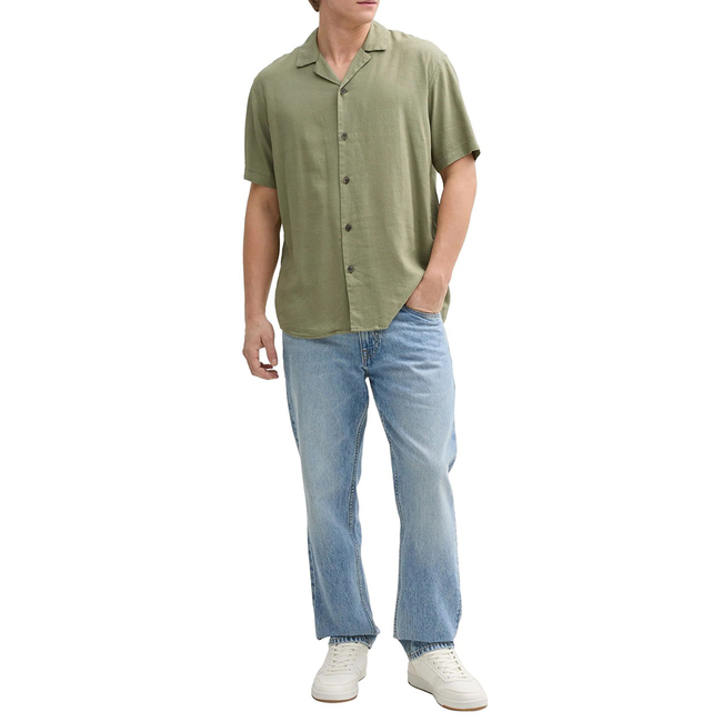 Product TOM TAILOR RELAXED VISCOSE LINEN SHIRT ΠΟΥΚΑΜΙΣΟ ΑΝΔΡΙΚΟ base image