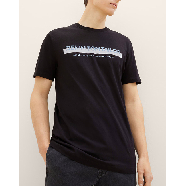 Product TOM TAILOR PRINTED T-SHIRT ΜΠΛΟΥΖΑ ΑΝΔΡΙΚΟ base image