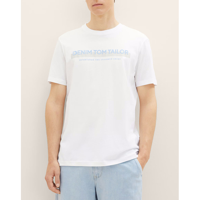Product TOM TAILOR PRINTED T-SHIRT ΜΠΛΟΥΖΑ ΑΝΔΡΙΚΟ base image