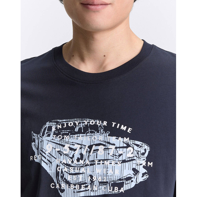 Product TOM TAILOR PRINTED T-SHIRT ΜΠΛΟΥΖΑ ΑΝΔΡΙΚΟ base image