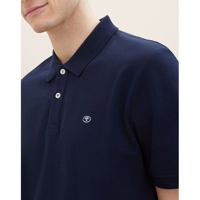 Product TOM TAILOR BASIC POLO WITH CONTRAST T-SHIRT FOR MEN base image