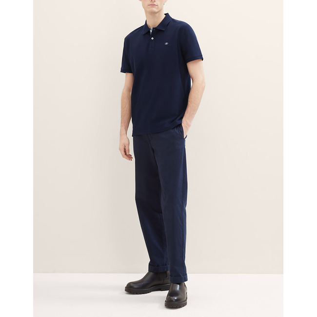 Product TOM TAILOR BASIC POLO WITH CONTRAST T-SHIRT FOR MEN base image