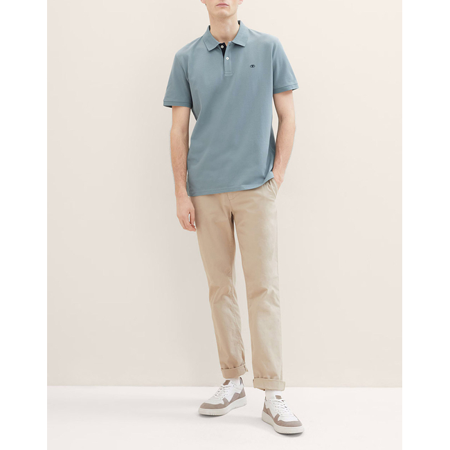Product TOM TAILOR BASIC POLO WITH CONTRAST T-SHIRT FOR MEN base image