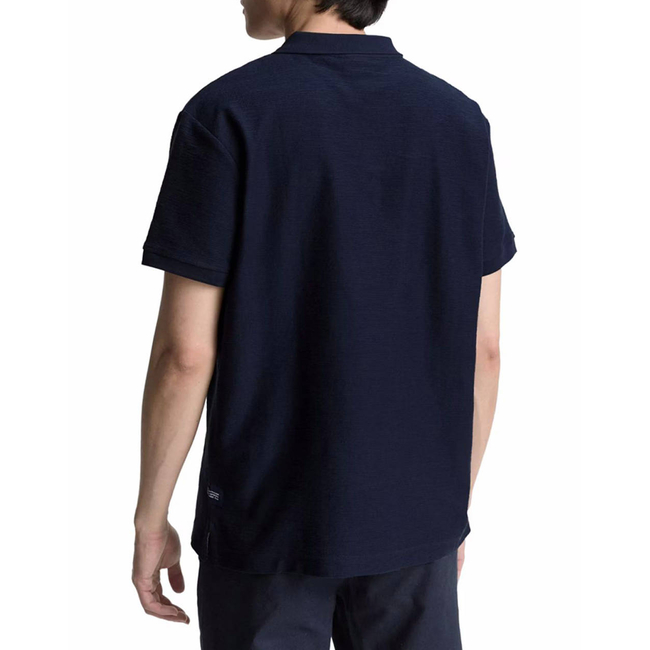 Product TOM TAILOR STRUCTURED RESORT COLLAR T-SHIRT FOR MEN base image