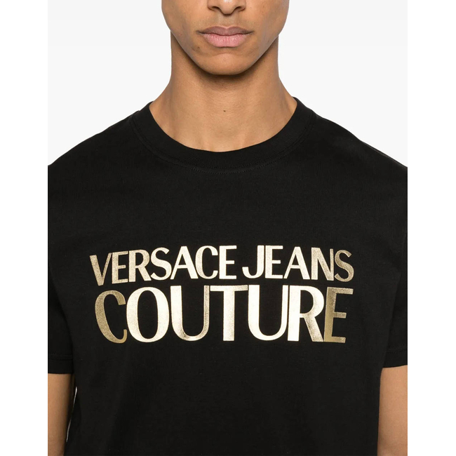 Product VERSACE JEANS 78GAHT05CJ00T 78UP600 S LOGO INSTIT THICKFOIL  ΜΠΛΟΥΖΑ ΑΝΔΡΙΚΟ base image