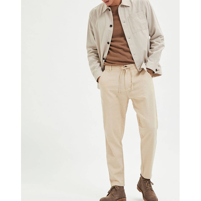 Product SELECTED SLH172-SLIMTAPE BRODY LINEN PANT NOOS base image