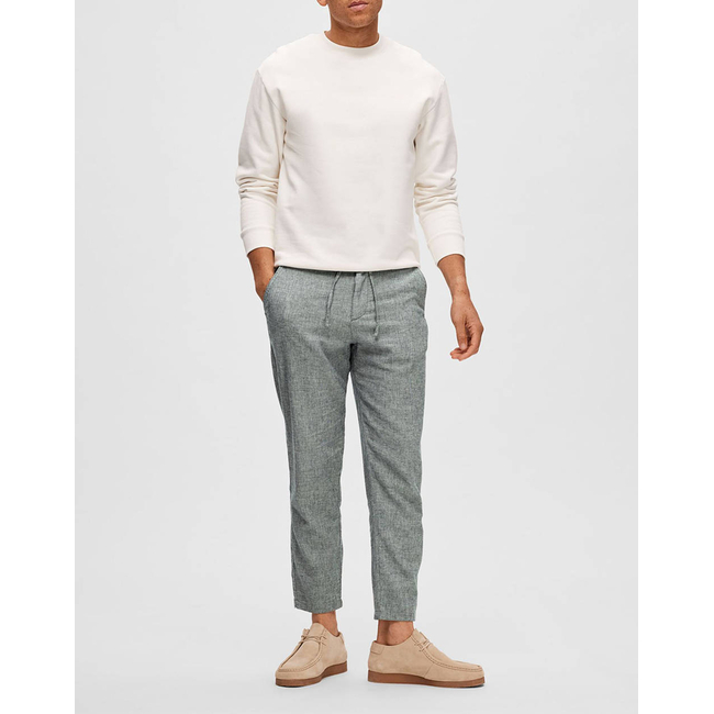 Product SELECTED SLH172-SLIMTAPE BRODY LINEN PANT NOOS base image