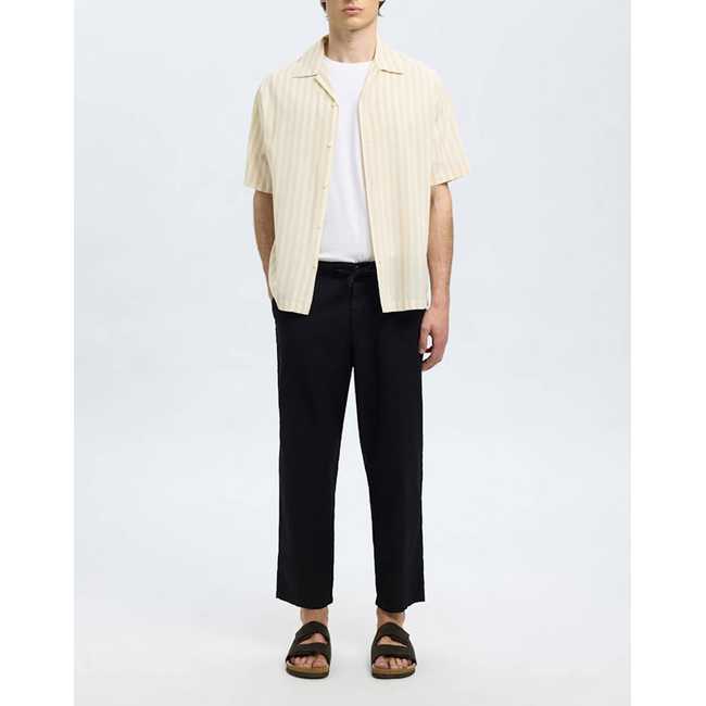 Product SELECTED SLH180 RELAXED CROPPED MAGNUS SUN PANT base image