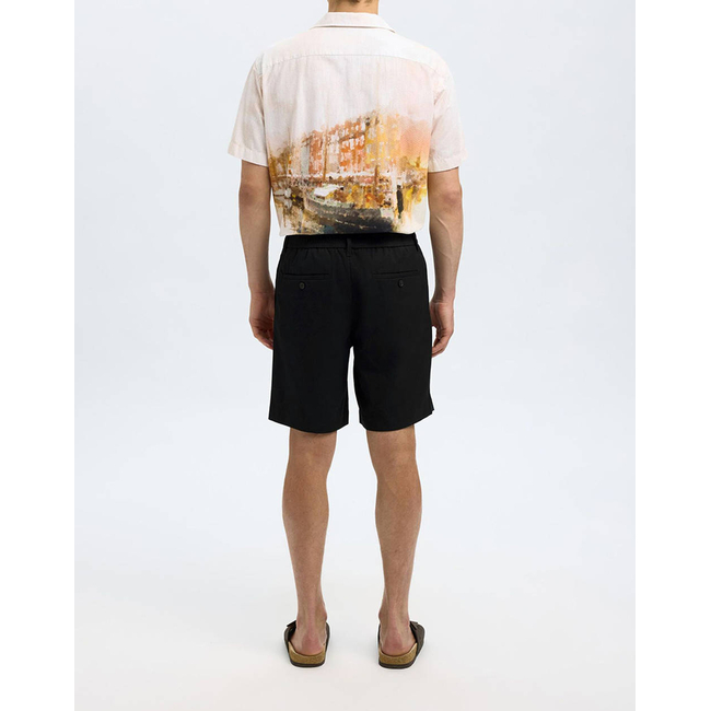 Product SELECTED SLHREGULAR-LEROY PLEAT SHORTS NOOS base image