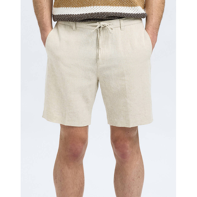 Product SELECTED SLHREGULAR-LEROY LINEN BLD SHORTS NOOS base image