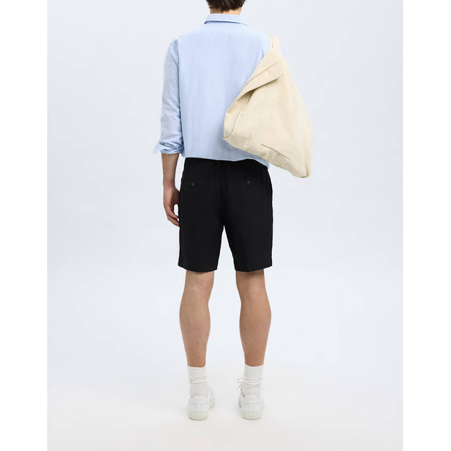 Product SELECTED SLHREGULAR-LEROY LINEN BLD SHORTS NOOS base image