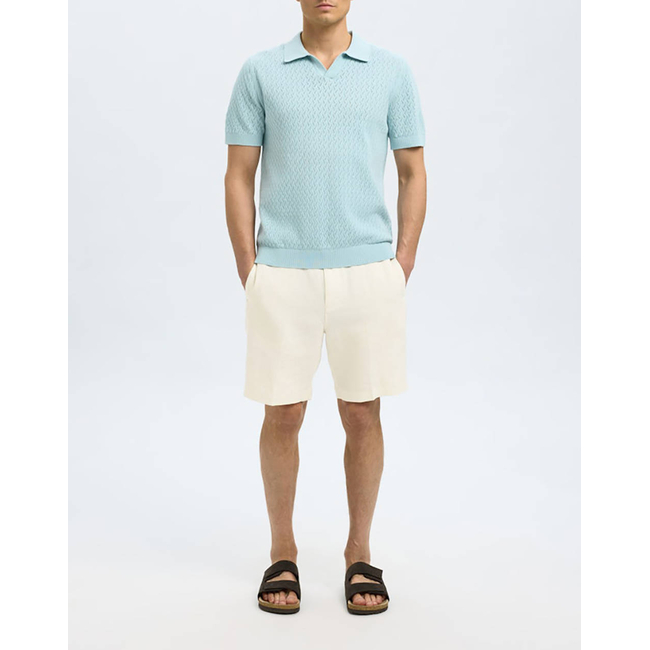 Product SELECTED SLHREGULAR-LEROY LINEN BLD SHORTS NOOS base image